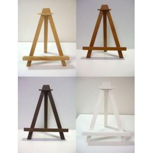 取寄品 木製イーゼル 4色 Lサイズ 額立て通販