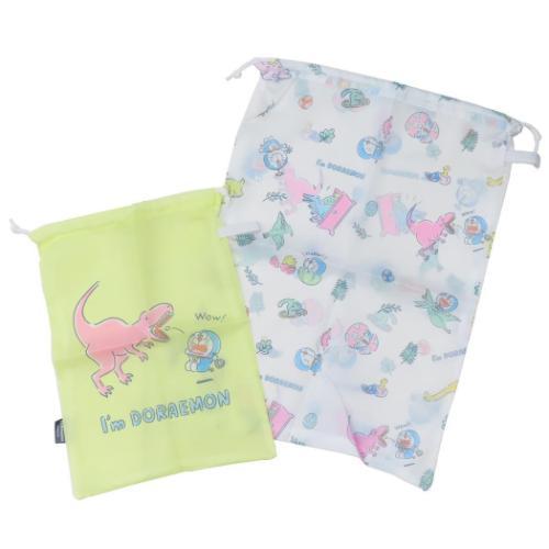 アイムドラえもん マルチ巾着2個セット きんちゃく袋 恐竜 サンリオ アニメキャラクター