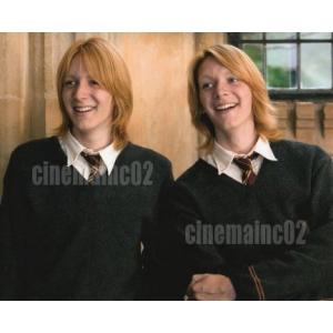 『ハリー・ポッター』笑顔のロンの兄フレッド&amp;ジョージの写真/ジェームズ&amp;オリバー・フェルプス
