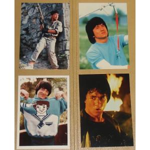 ジャッキー・チェン、ミニブロマイド写真4種セットEの商品画像