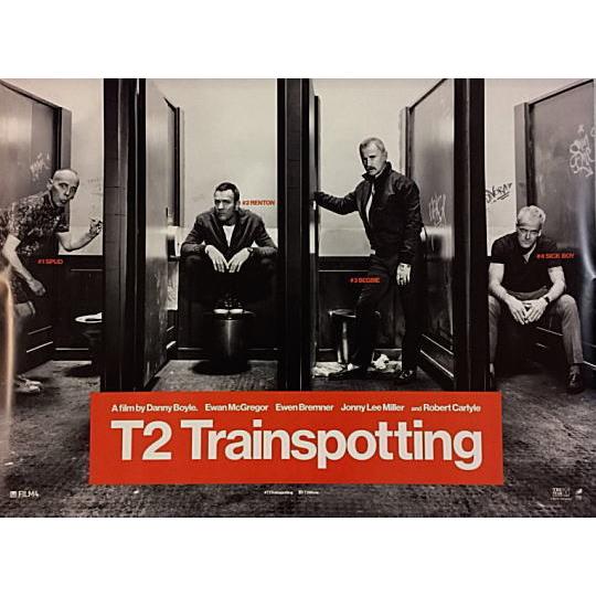 『T2 トレインスポッティング』イギリス版劇場オリジナルポスター/両面刷り/ダニー・ボイル監督、ユア...