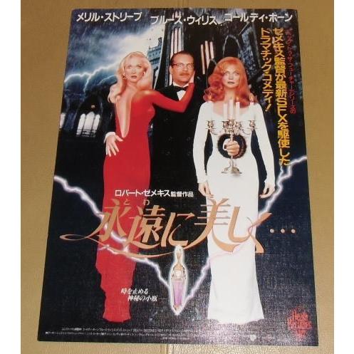 『永遠（とわ）に美しく…』プレスシート・B4/メリル・ストリープ、ブルース・ウィリス、ゴールディ・ホ...