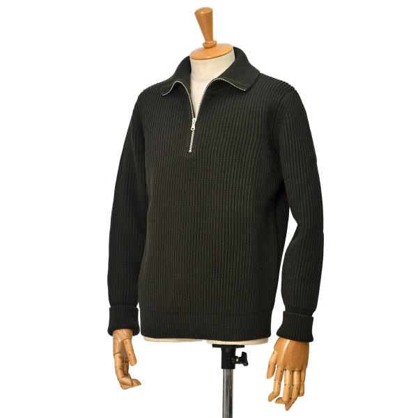 ANDERSEN-ANDERSEN【アンデルセンアンデルセン】ハーフジップアップニット HALF Z...