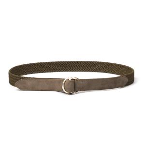 Anderson's オリーブ コットンメッシュベルト 80 Anderson's
