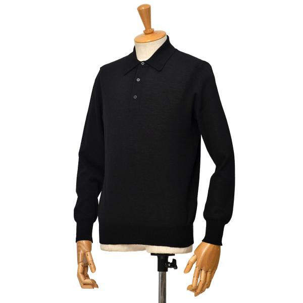 【FINAL SALE】【返品交換不可】BAFY【バフィー】長袖ニットポロ 14G 26002 41...