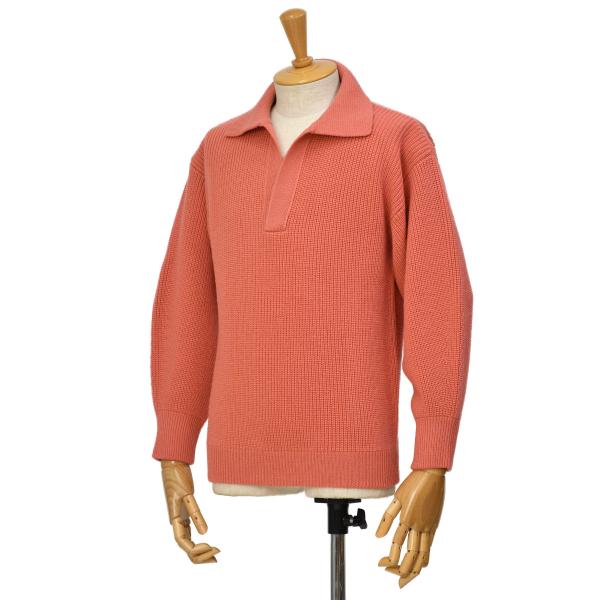 【FINAL SALE】【返品交換不可】BAFY【バフィー】ローゲージスキッパーニットポロ 4G 4...