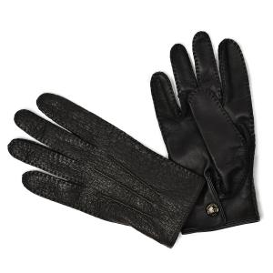 DENTS デンツ ペッカリーレザー カシミヤ グローブ 手袋 15-1564 DENTS（デンツ） DENTS【デンツ】手袋/グローブ 15-1564 Bark