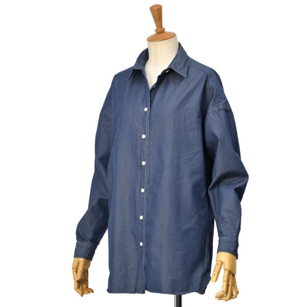 Finamore【フィナモレ】ビッグシルエットシャツ 019542 C0160D 12 GRACE ...