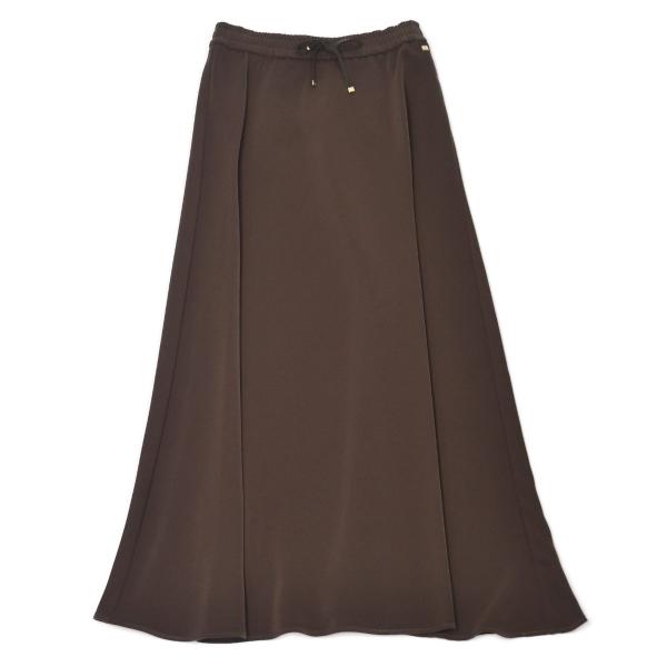 HERNO【ヘルノ】ロングスカート GN000093D 12755 8800 ポリエステル ブラウン