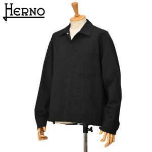 HERNO【ヘルノ】コーチジャケット Laminar CM00008UL 12847 9300 ポリエステル ウール ブラック