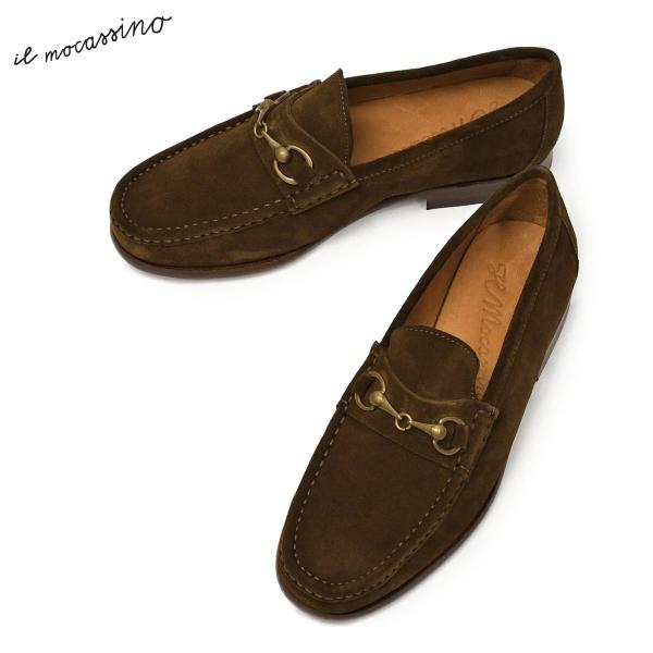 IL MOCASSINO【イル モカシーノ】ビットローファー ハーフラバーソール B-REVERSO...