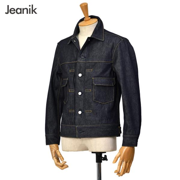 Jeanik【ジーニック】デニムジャケット 2ndタイプ Gジャン JEANIK0102 Indig...