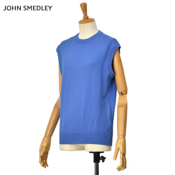JOHN SMEDLEY【ジョンスメドレー】フレンチスリーブニット 24G S4702 ELECTR...