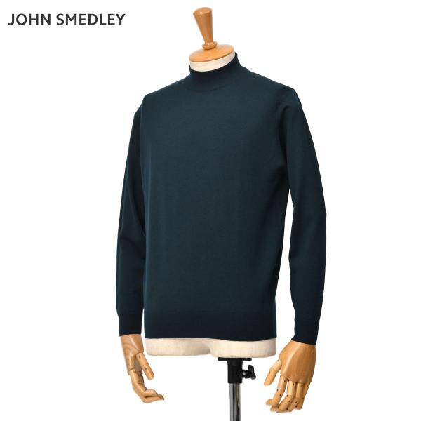 【FINAL SALE】【返品交換不可】JOHN SMEDLEY【ジョンスメドレー】モックネックニッ...