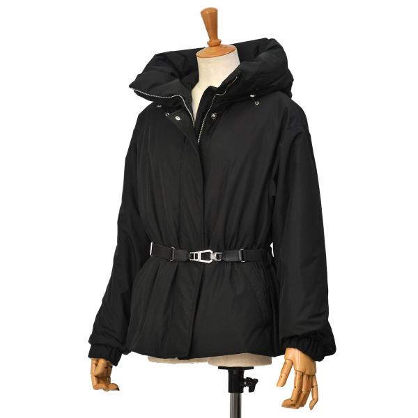 MooRER【ムーレー】ベルテッドダウンコート GLAREA STP 41750 NERO ポリエス...