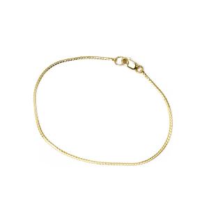 【30％OFF】MC STUDIO【エムシースタジオ】ブレスレット SNAKE CHAIN BRACELET ゴールド｜cinqessentiel