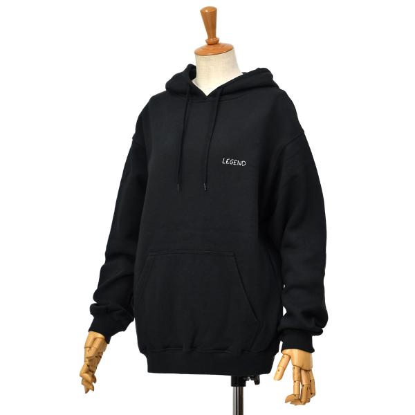 Maison Labiche【メゾン ラビッシュ】パーカー LEGEND BLACK コットン ブラ...