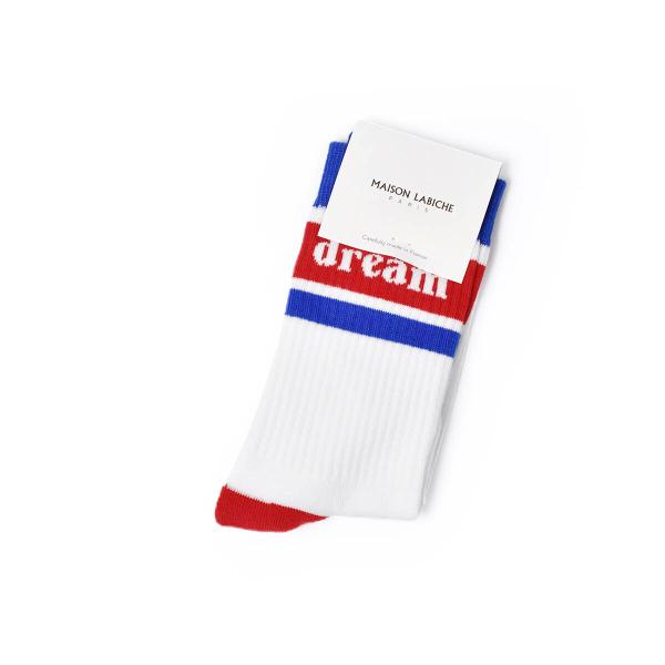 Maison Labiche【メゾン ラビッシュ】ソックス DREAM WHITE コットンナイロン...