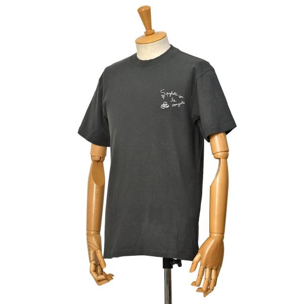 Maison Labiche【メゾン ラビッシュ】半袖クルーネックカットソー 刺繍SPAGHETTI...