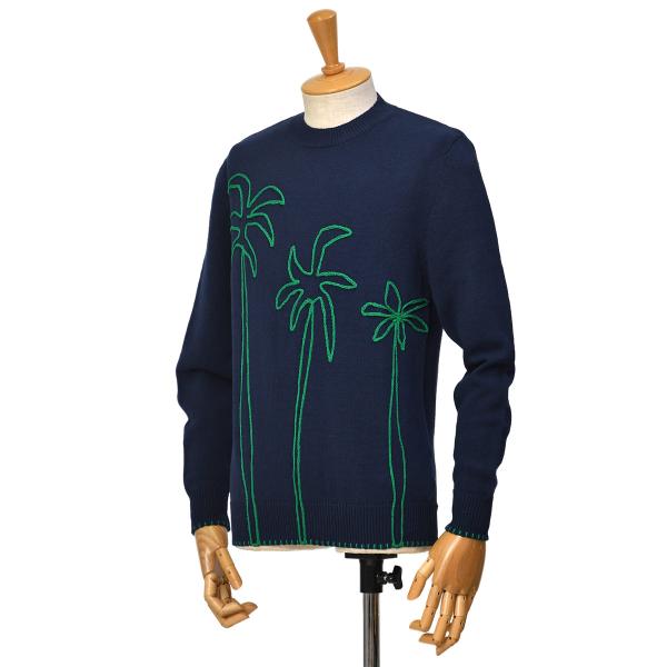 Maison Labiche【メゾン ラビッシュ】クルーネックニット 刺繍GRAND CERT PA...