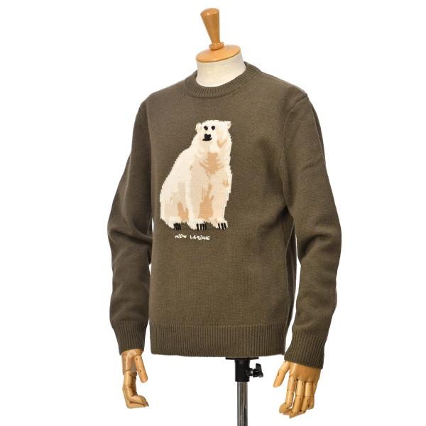 Maison Labiche【メゾン ラビッシュ】クルーネックニット ジャカート MAWAS BEA...