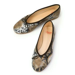 【50％OFF】【size37,39,40】OPERA NATIONAL DE PARIS【オペラ ナショナル ド パリ】バレエシューズ ELION PICCARA BLANC パイソン｜cinqessentiel