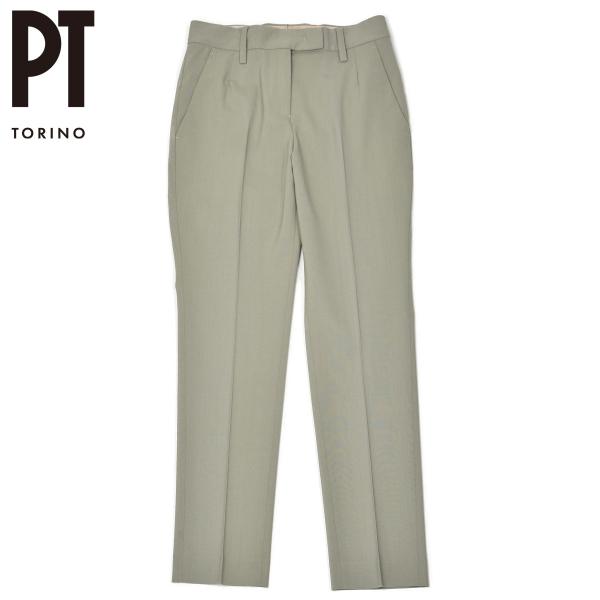 PT TORINO【ピーティートリノ】テーパードパンツ HOLLY MA27 0435 ウール ピス...