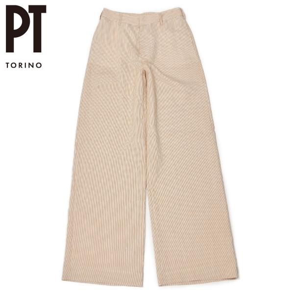 PT TORINO【ピーティートリノ】ワイドパンツ LORENZA DV14 0845 レーヨン ナ...