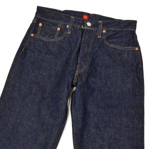 RESOLUTE【リゾルト】 セミワイドストレートデニム 711 94 "501XX" type cotton ONE WASH ワンウォッシュインディゴ 501XXモデル ウエストサイズ 36〜40｜cinqessentiel