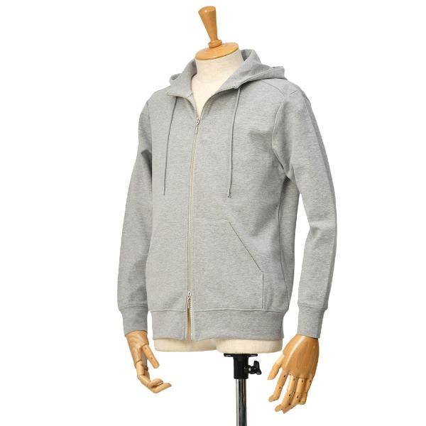 three dots【スリードッツ】ストレッチポンチジップパーカー 1054UU701MY コットン...