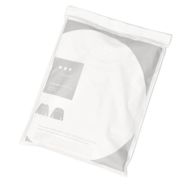 three dots【スリードッツ】長袖2パックTシャツ 2PACK TEE PCT2001Y クル...