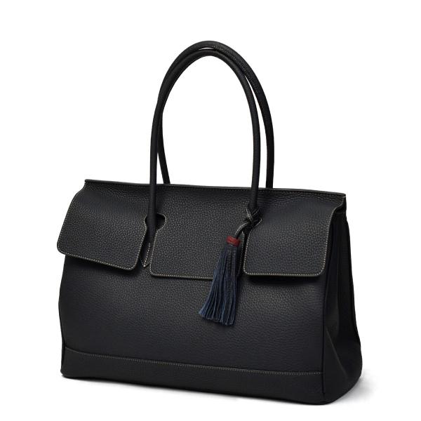 ACATE【アカーテ】別注 フラップ付きトートバッグ OSTRO2-M ナチュラルシュリンクレザー ...