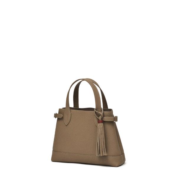 ACATE【アカーテ】トートバッグ LODOS MINI ナチュラルシュリンクレザー トープ