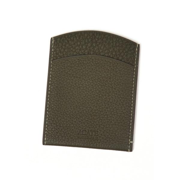 ACATE【アカーテ】マルチマネーケース A027 GRECO A82736 OLIVE ナチュラル...