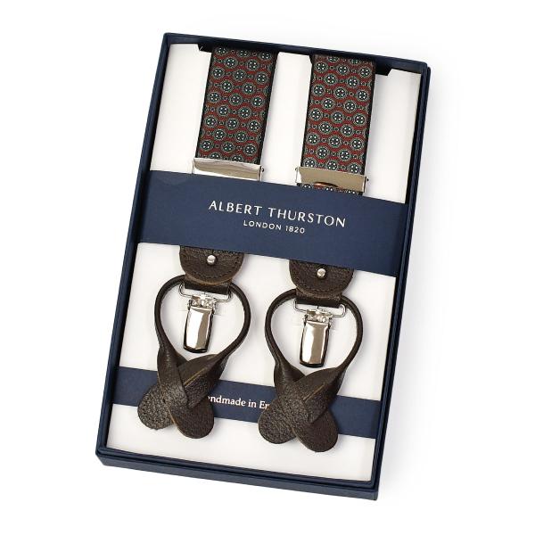 ALBERT THURSTON【アルバートサーストン】サスペンダー/ブレイシス 35MM AT-22...