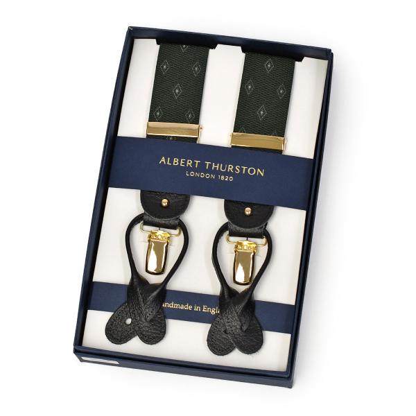 ALBERT THURSTON【アルバートサーストン】サスペンダー/ブレイシス 35MM 2293 ...