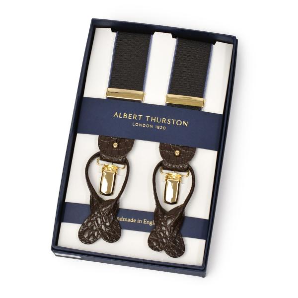 ALBERT THURSTON【アルバートサーストン】サスペンダー/ブレイシス 35MM 2536 ...