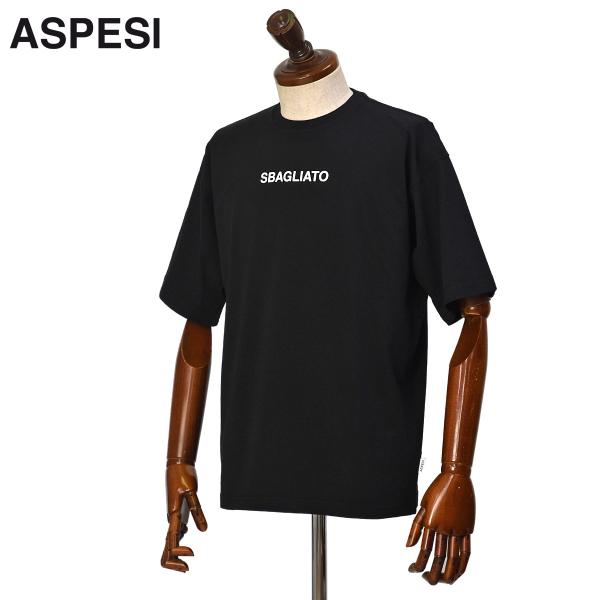 ASPESI【アスペジ】プリントTシャツ T-SHIRT SBAGLIATO AYL2 A335 0...