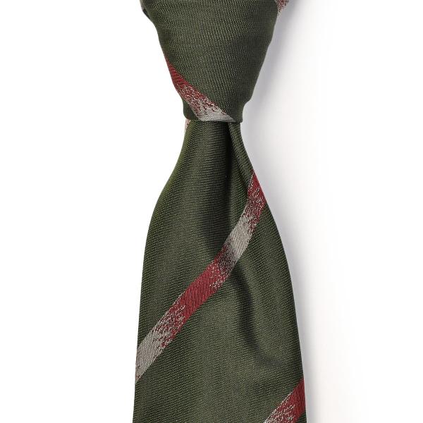 Atto Vannucci【アットヴァンヌッチ】ネクタイ 30014 セッテピエゲ シルク ストライ...