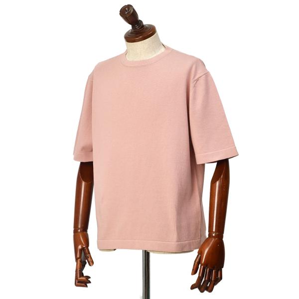 BAFY【バフィー】半袖ビッグシルエットクルーネック P11512 40103 コットン ローズピン...