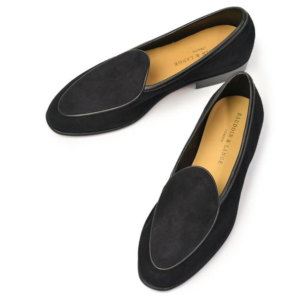 Baudoin&amp;Lange【ボードゥイン&amp;ランジ】サガンクラシック プレーンベルジャンローファー ス...