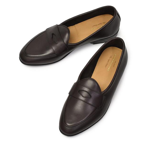 Baudoin&amp;Lange【ボードゥイン&amp;ランジ】Sagan Ginkgo コインローファー ドレー...