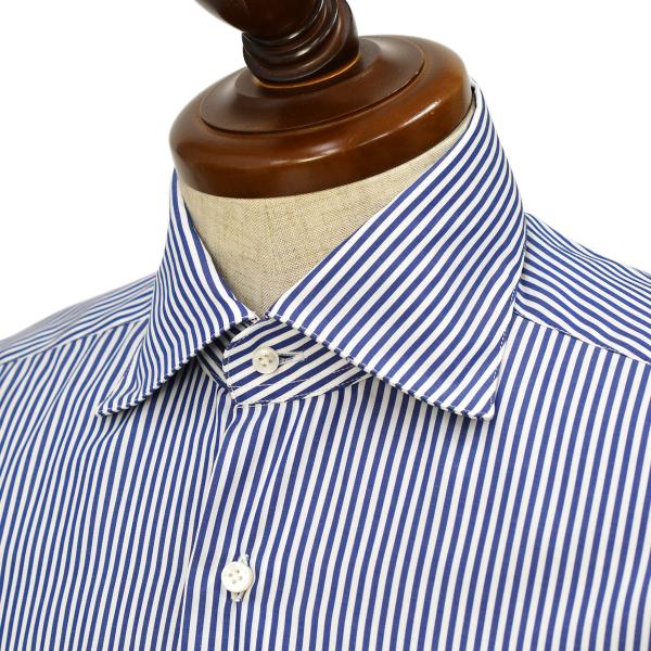 BARBA【バルバ】セミワイドカラーシャツ DENDY 44055 3 コットン ツイル ロンドンス...