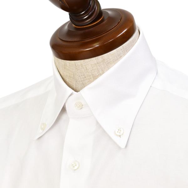 BARBA【バルバ】ボタンダウンシャツ BRK 47081 1 コットン オックスフォード ホワイト