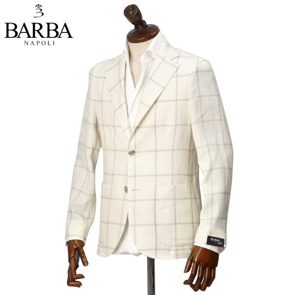 【ポイント5倍】BARBA【バルバ】シングルジャケット EASY J1 53076 5 リネン ヴァ...