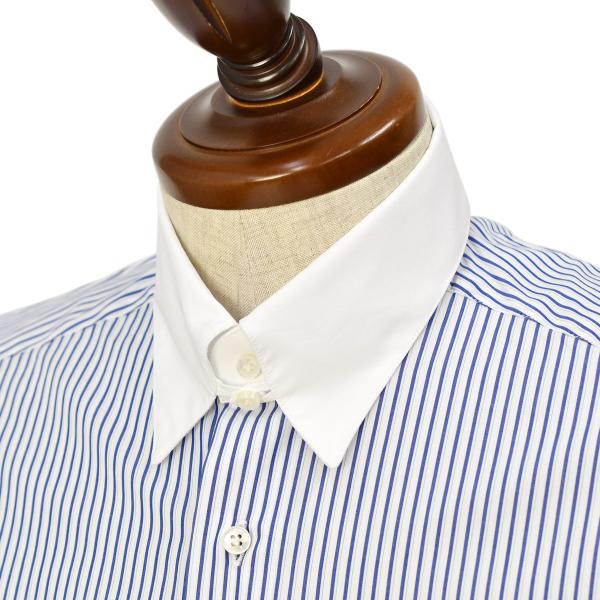 【FINAL SALE 返品交換不可】【size39,42】BARBA【バルバ】タブカラーシャツ T...