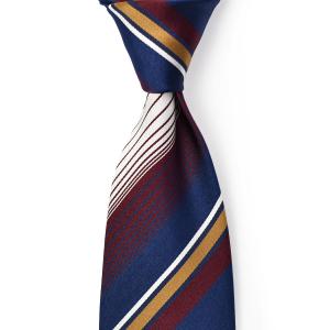 FRANCO BASSI（フランコバッシ） ネクタイ レップツイルストライプタイ