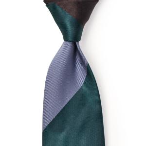 FRANCO BASSI（フランコバッシ） ネクタイ レップツイルストライプタイ