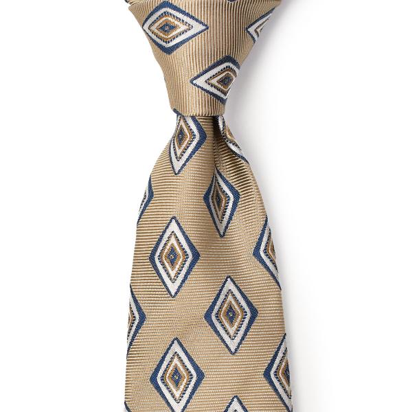 【ポイント5倍】FRANCOBASSI【フランコバッシ】ネクタイ P09 5 シルク ジオメトリック...