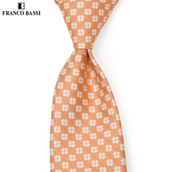 【ポイント5倍】FRANCO BASSI【フランコバッシ】ネクタイ D14-L 1 シルク 花柄 オ...